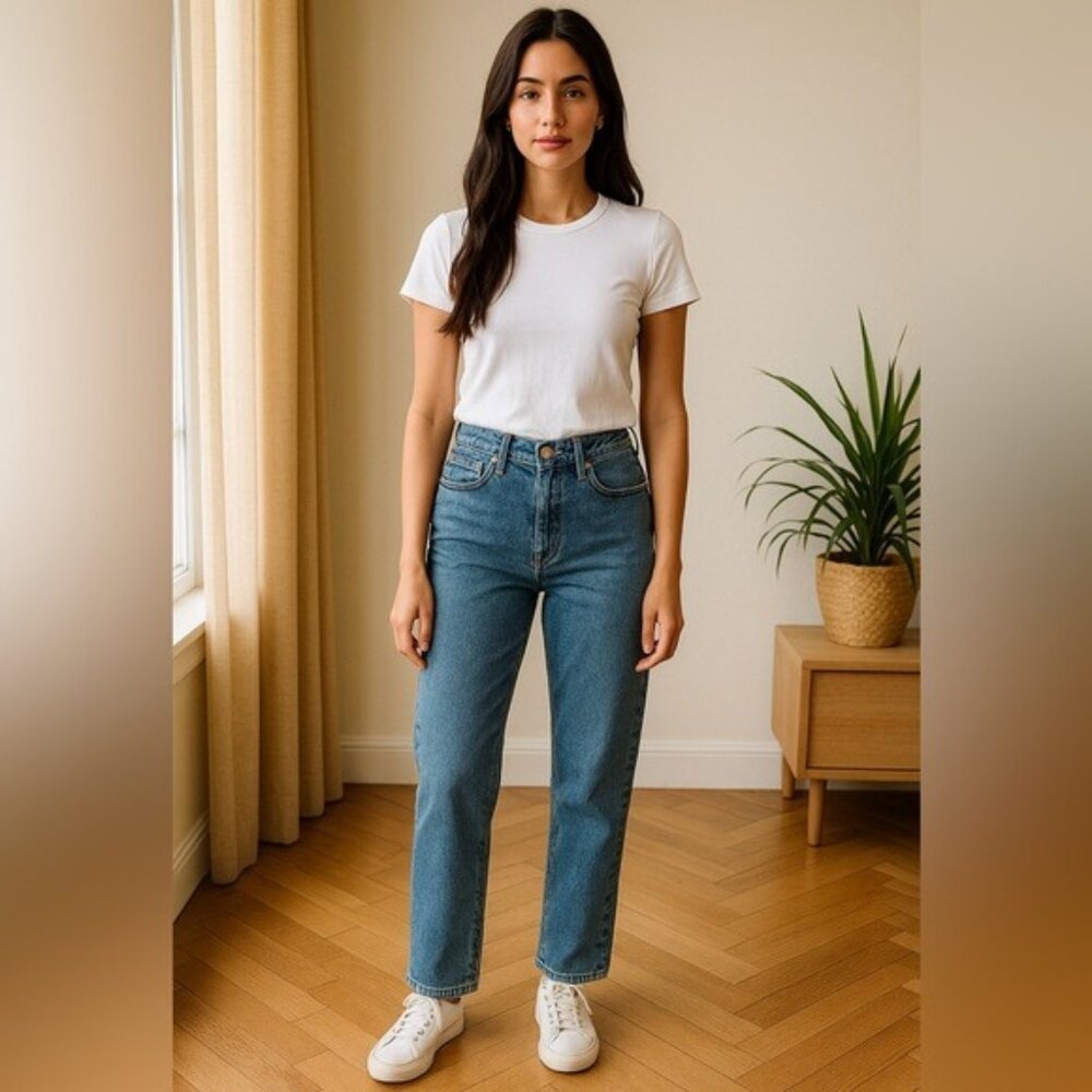 Levi’s 511 Women Straight Leg Jeans Medium Wash Size 28x30 Nomadcore Denim